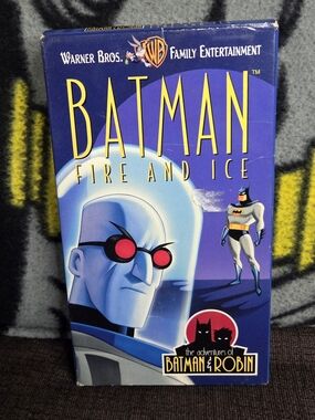 Batman And Robin: Batman Fire and Ice VHS